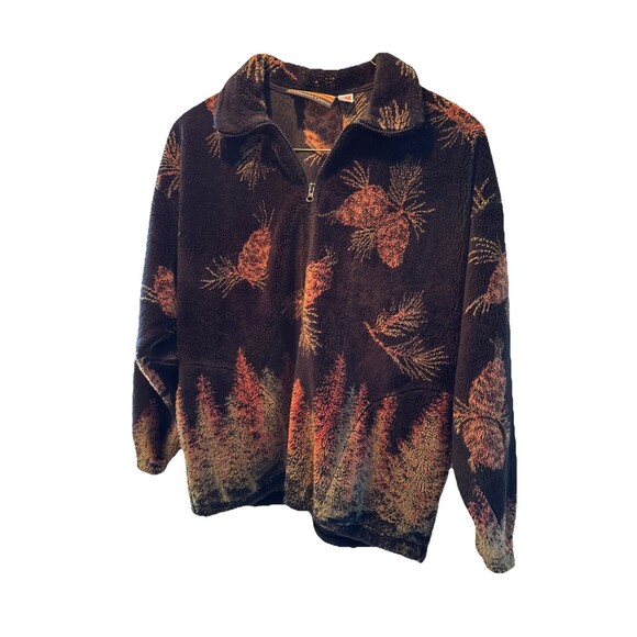 Cobblestone Canyon Fleece Jacket, Pockets, Full Zip Large (Review Measurements) - Picture 4 of 9